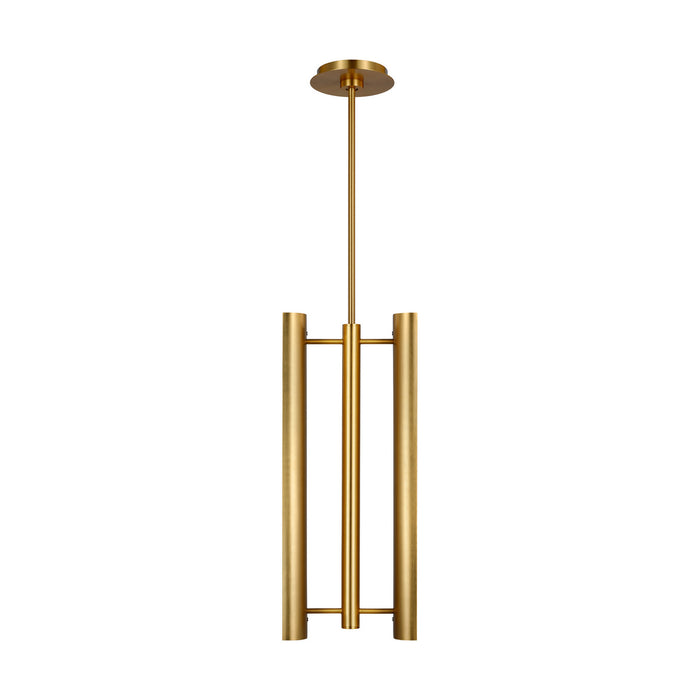 Visual Comfort Studio KP1092BBS Carson LED Pendant, Burnished Brass Main Image.jpg