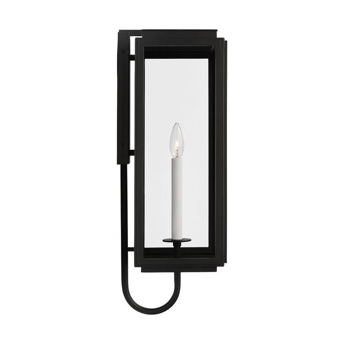 Visual Comfort Studio LO1011TXB Edgar One Light Wall Lantern, Textured Black Main Image.jpg