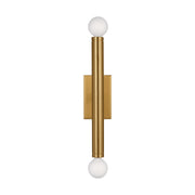 Visual Comfort Studio TW1122BBS Beckham Modern Two Light Wall Sconce, Burnished Brass Main Image.jpg