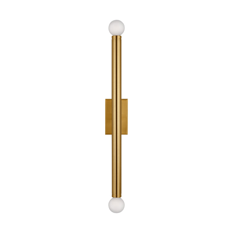 Visual Comfort Studio TW1132BBS Beckham Modern Two Light Wall Sconce, Burnished Brass Main Image.jpg
