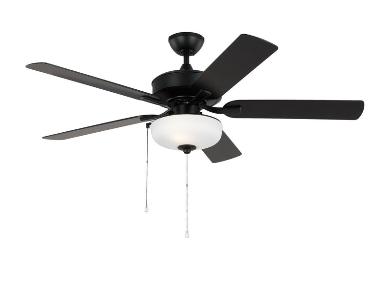 Generation Lighting 5LDO52MBKD Linden 52"Ceiling Fan, Midnight Black Main Image.jpg