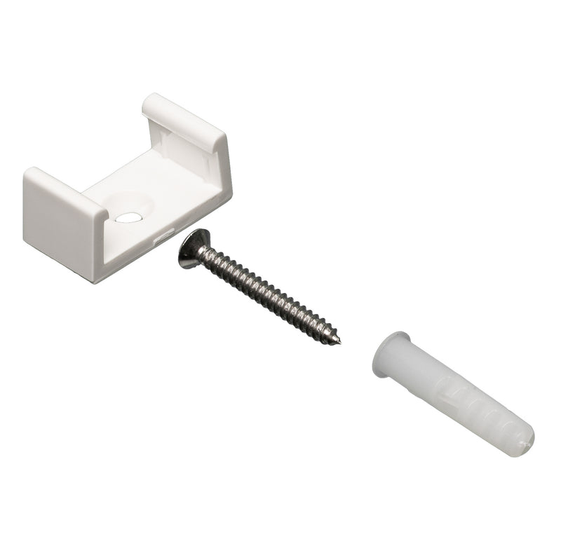 American Lighting 120-H3-RGBW-CLIPS Bag of 10 PVC Mounting Clips Main Image.jpg