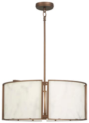 Minka-Lavery 1676-755 Buchanan Six Light Pendant, Hellenic Bronze Main Image.jpg