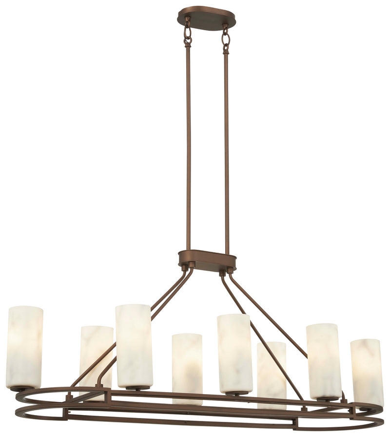 Minka-Lavery 1678-755 Buchanan Eight Light Island Pendant, Hellenic Bronze Main Image.jpg