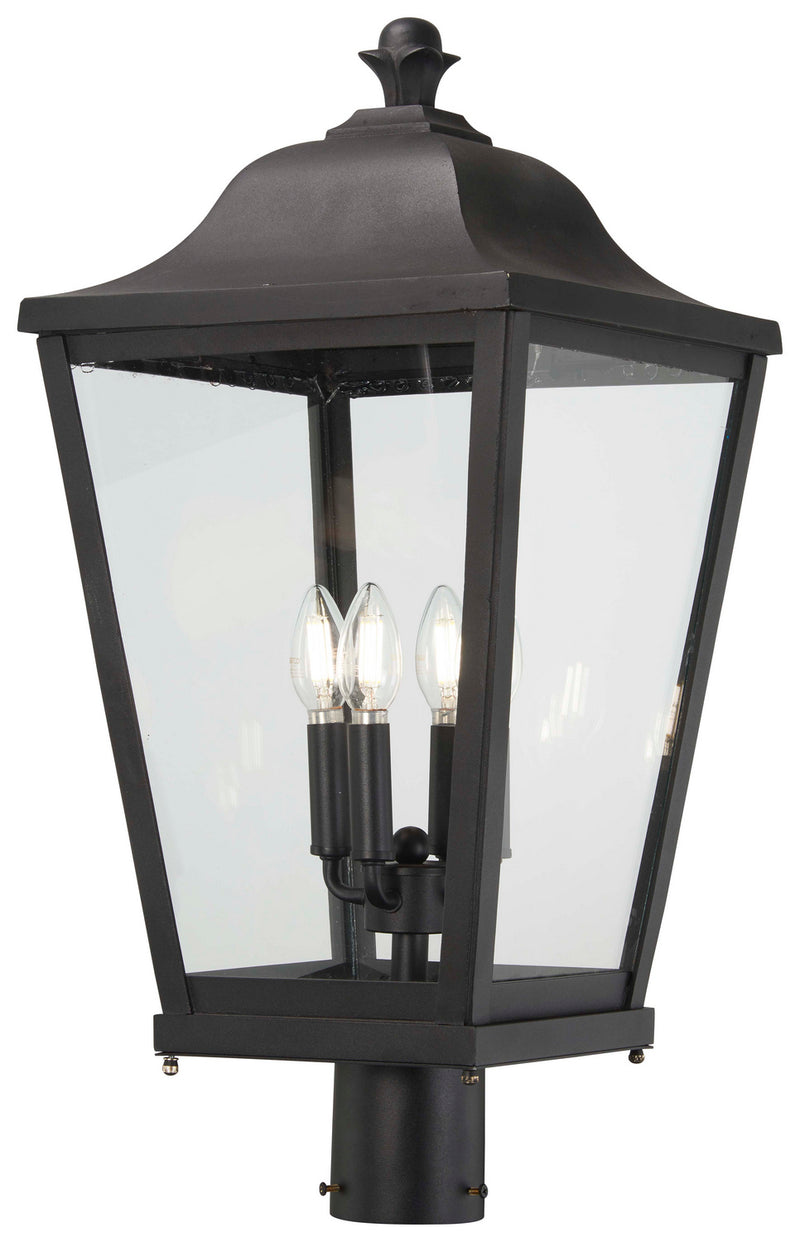 Minka-Lavery 73286-66 Savannah Four Light Outdoor Post Mount, Sand Coal Main Image.jpg