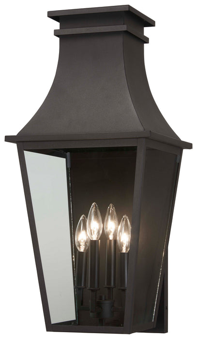 Minka-Lavery 7993-66 Gloucester Four Light Outdoor Wall Mount, Sand Coal Main Image.jpg