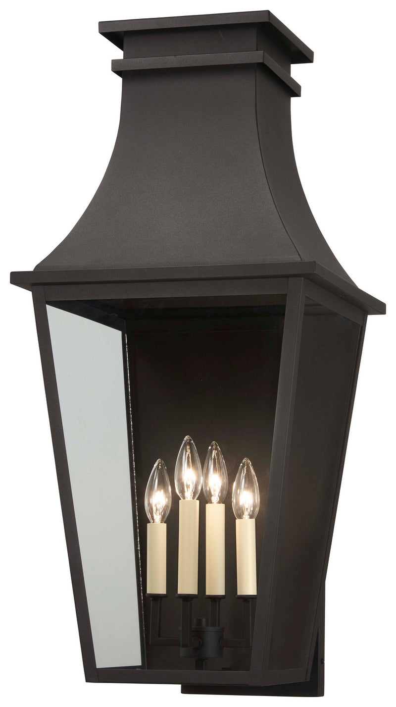 Minka-Lavery 7994-66 Gloucester Four Light Outdoor Wall Mount, Sand Coal Main Image.jpg