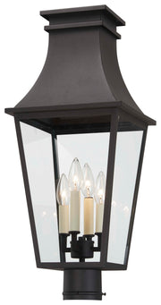 Minka-Lavery 7995-66 Gloucester Four Light Outdoor Post Mount, Sand Coal Main Image.jpg
