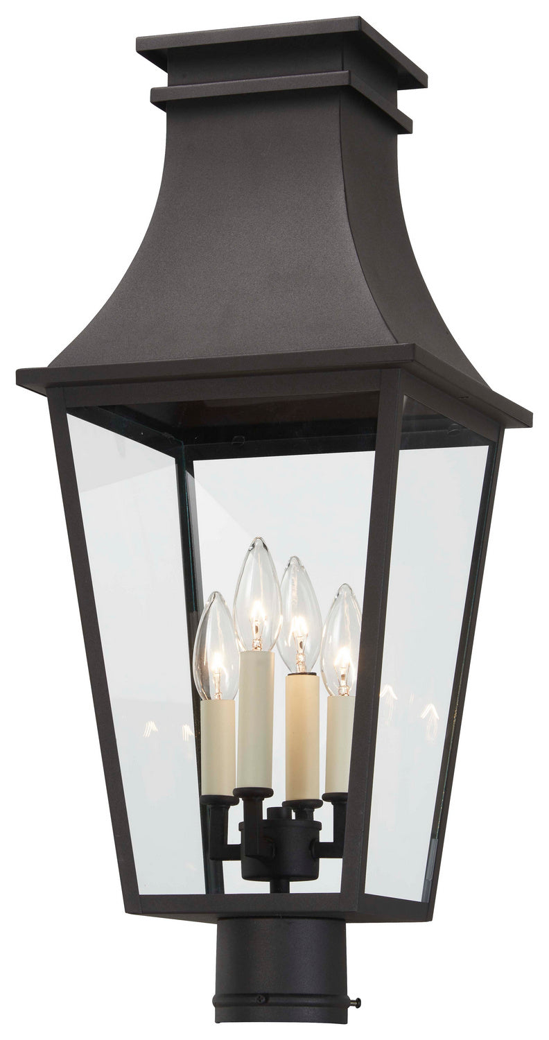 Minka-Lavery 7995-66 Gloucester Four Light Outdoor Post Mount, Sand Coal Main Image.jpg