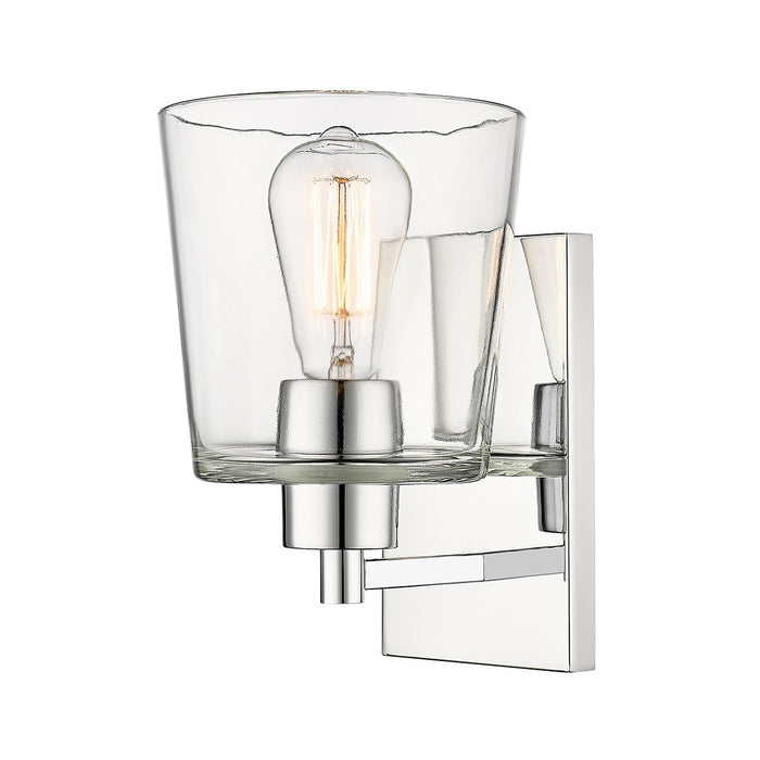 Millennium 496001-CH Evalon One Light Wall Sconce, Chrome Main Image.jpg