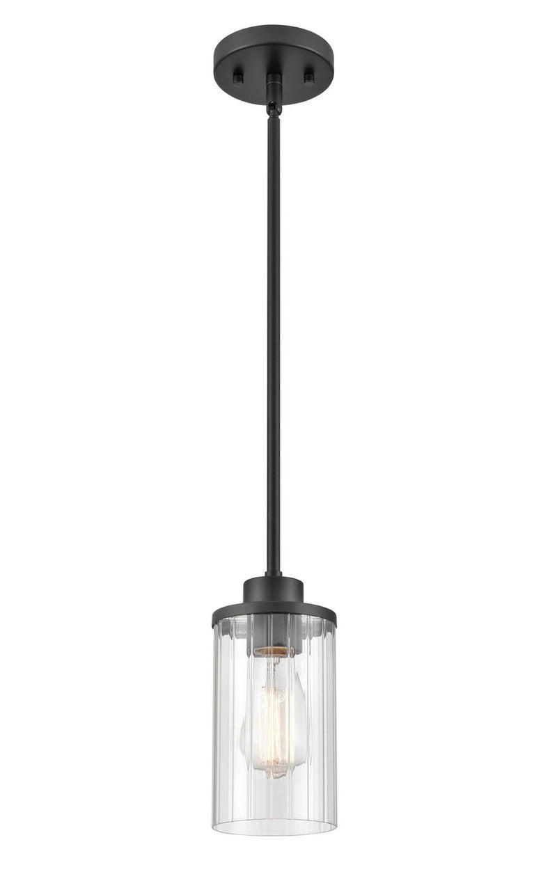 Millennium 9511-MB Beverlly One Light Mini Pendant, Matte Black Main Image.jpg