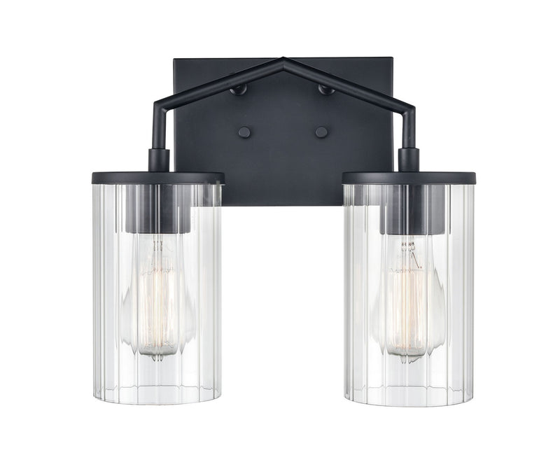 Millennium 9522-MB Beverlly Two Light Vanity, Matte Black Main Image.jpg