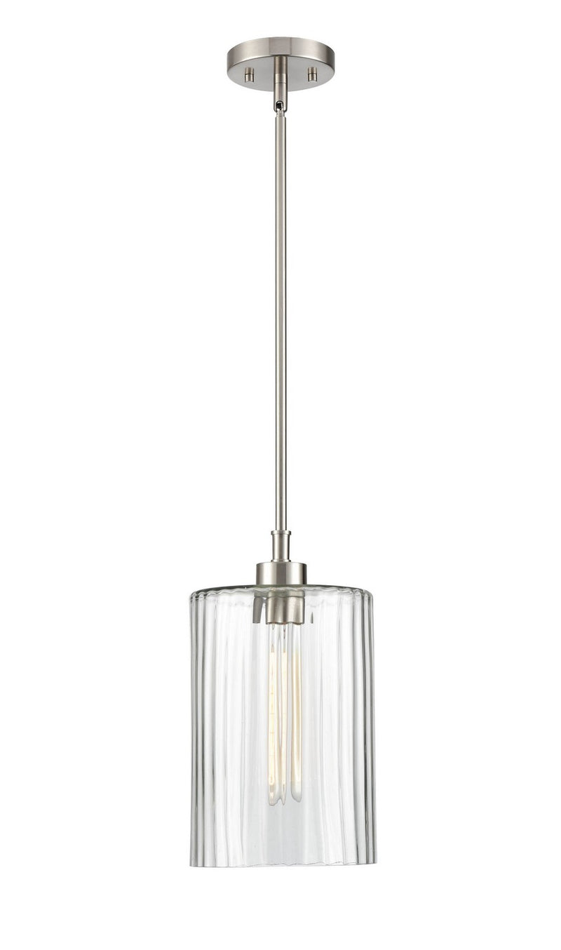 Millennium 9911-BN Chastine One Light Pendant, Brushed Nickel Main Image.jpg