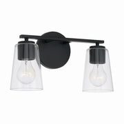 Capital Lighting 148621MB-537 Portman Two Light Vanity, Matte Black Main Image.jpg