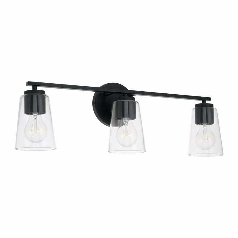 Capital Lighting 148631MB-537 Portman Three Light Vanity, Matte Black Main Image.jpg