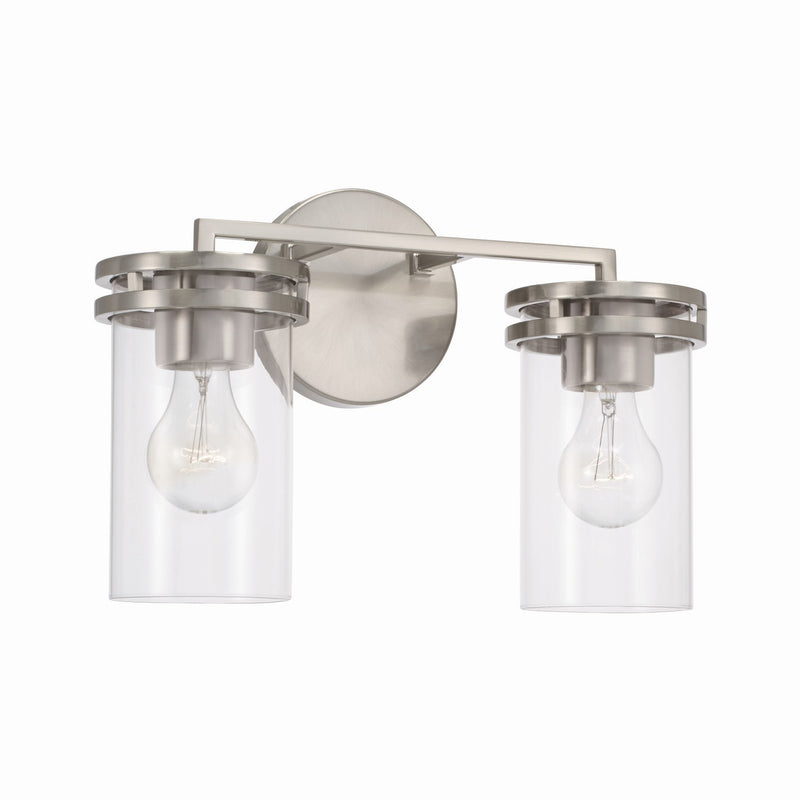 Capital Lighting 148721BN-539 Fuller Two Light Vanity, Brushed Nickel Main Image.jpg