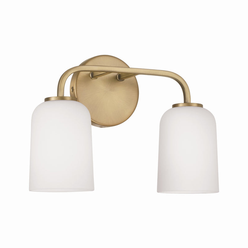 Capital Lighting 148821AD-542 Lawson Two Light Vanity, Aged Brass Main Image.jpg