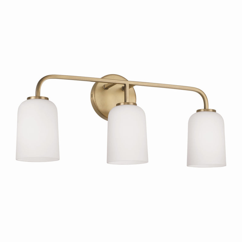 Capital Lighting 148831AD-542 Lawson Three Light Vanity, Aged Brass Main Image.jpg