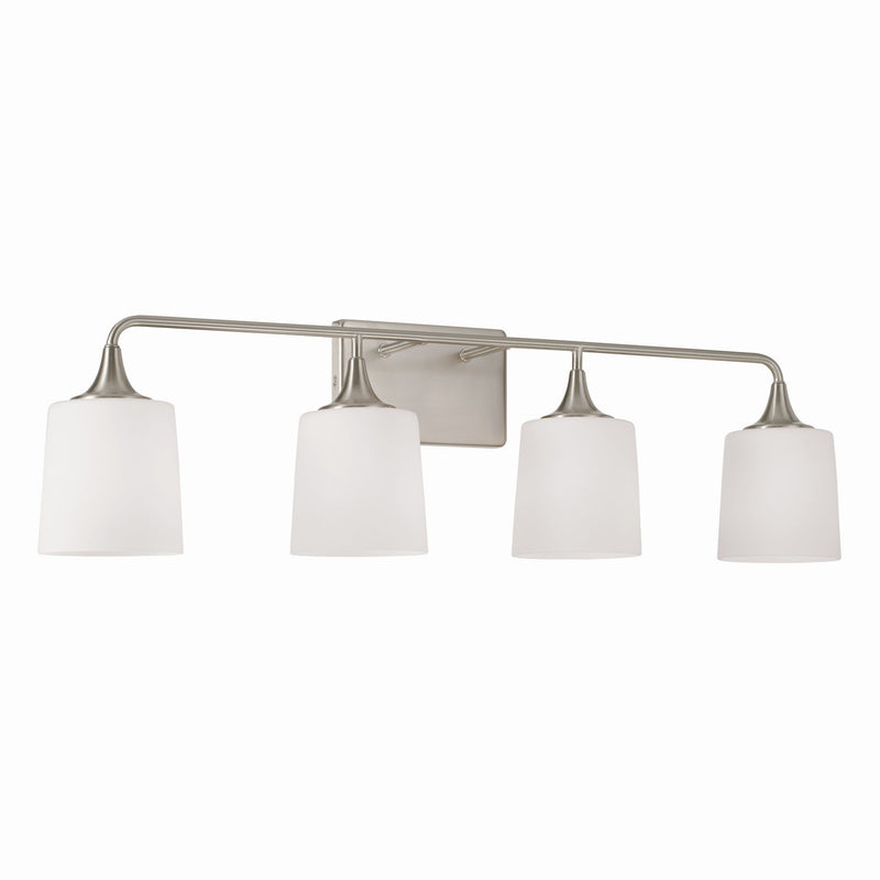Capital Lighting 148941BN-541 Presley Four Light Vanity, Brushed Nickel Main Image.jpg