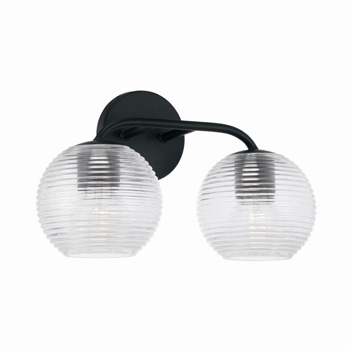 Capital Lighting 149921MB-544 Dolan Two Light Vanity, Matte Black Main Image.jpg