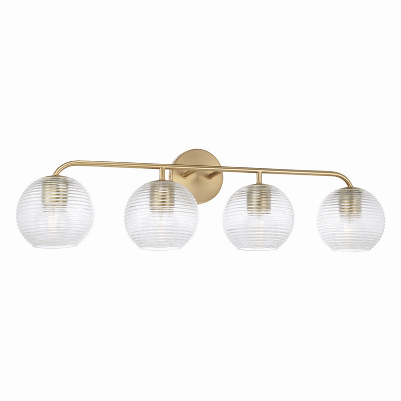 Capital Lighting 149941MA-544 Dolan Four Light Vanity, Matte Brass Main Image.jpg