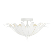 Capital Lighting 249531XW Eden Three Light Semi-Flush Mount, Textured White Main Image.jpg