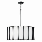 Capital Lighting 344641MB Bodie Four Light Pendant, Matte Black Main Image.jpg