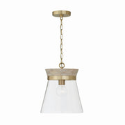 Capital Lighting 347311WS Finn One Light Pendant, White Wash and Matte Brass Main Image.jpg