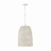 Capital Lighting 347512HH Naomi One Light Pendant, Chalk White Main Image.jpg