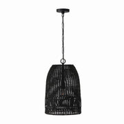 Capital Lighting 347512MB Naomi One Light Pendant, Matte Black Main Image.jpg