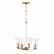 Capital Lighting 348641AD-538 Portman Four Light Pendant, Aged Brass Main Image.jpg