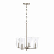 Capital Lighting 348641BN-538 Portman Four Light Pendant, Brushed Nickel Main Image.jpg