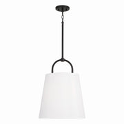 Capital Lighting 349412MB Brody One Light Pendant, Matte Black Main Image.jpg