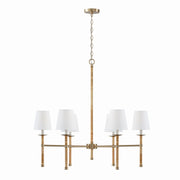 Capital Lighting 447261MA-705 Tulum Six Light Chandelier, Matte Brass Main Image.jpg