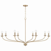 Capital Lighting 449981MA Dolan Eight Light Chandelier, Matte Brass Main Image.jpg