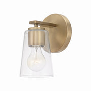 Capital Lighting 648611AD-537 Portman One Light Wall Sconce, Aged Brass Main Image.jpg