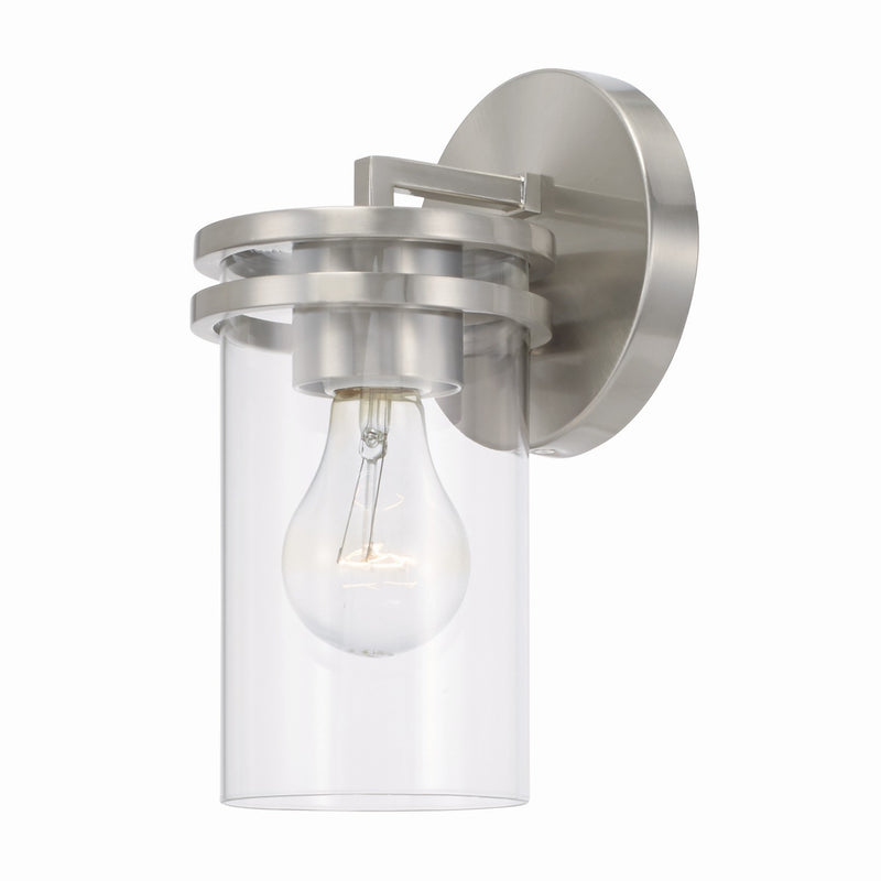 Capital Lighting 648711BN-539 Fuller One Light Wall Sconce, Brushed Nickel Main Image.jpg