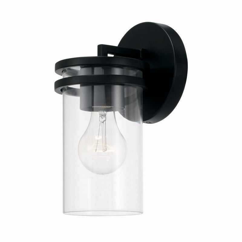 Capital Lighting 648711MB-539 Fuller One Light Wall Sconce, Matte Black Main Image.jpg