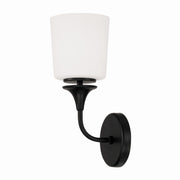 Capital Lighting 648911MB-541 Presley One Light Wall Sconce, Matte Black Main Image.jpg
