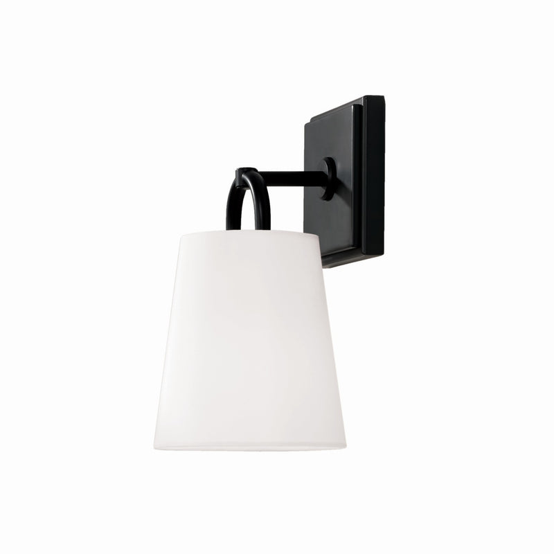 Capital Lighting 649411MB Brody One Light Wall Sconce, Matte Black Main Image.jpg