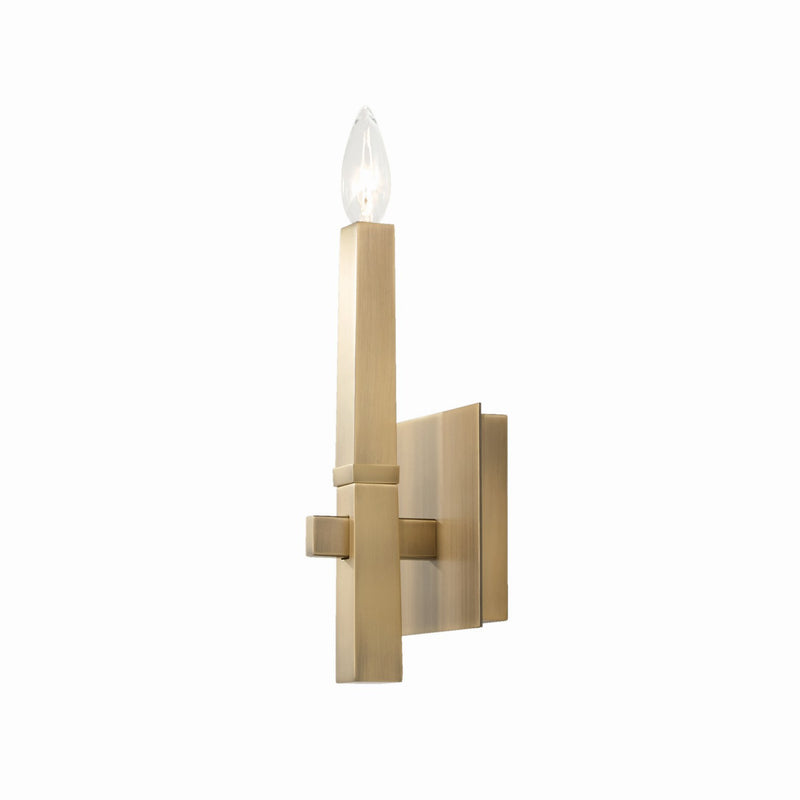 Capital Lighting 649611AD Blake One Light Wall Sconce, Aged Brass Main Image.jpg