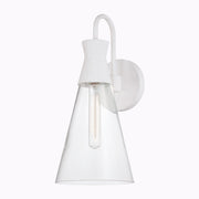 Capital Lighting 650311XW Paloma One Light Wall Sconce, Textured White Main Image.jpg