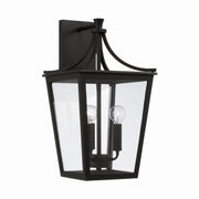 Capital Lighting 947931BK Adair Three Light Outdoor Wall Lantern, Black Main Image.jpg