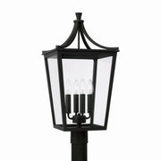 Capital Lighting 947943BK Adair Four Light Outdoor Post Lantern, Black Main Image.jpg