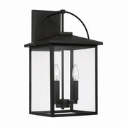 Capital Lighting 948031BK Bryson Three Light Outdoor Wall Lantern, Black Main Image.jpg