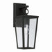 Capital Lighting 948111BK Elliott One Light Outdoor Wall Lantern, Black Main Image.jpg