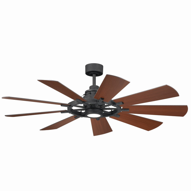 Kichler 300260DBK 60"Ceiling Fan, Distressed Black