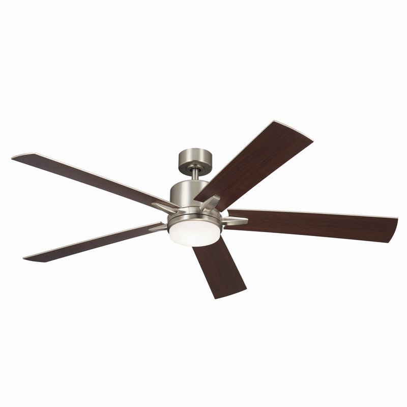 Kichler 330060NI 60"Ceiling Fan, Brushed Nickel