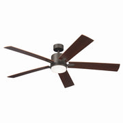 Kichler 330060OZ 60"Ceiling Fan, Olde Bronze