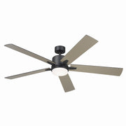 Kichler 330060SBK 60"Ceiling Fan, Satin Black